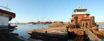 Brown+Marine_03.jpg:  tugboat, pier, dock, marina, bayou chico, 