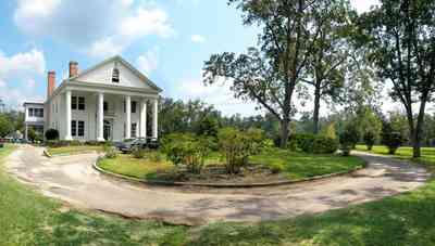 Century:-Tannenheim_02.jpg:  victorian mansion, southern mansion, white columns, heart pine wood, tongue and groove walls, pasture, lake pecan orchard, plantation, rolling pastures, timber, country road