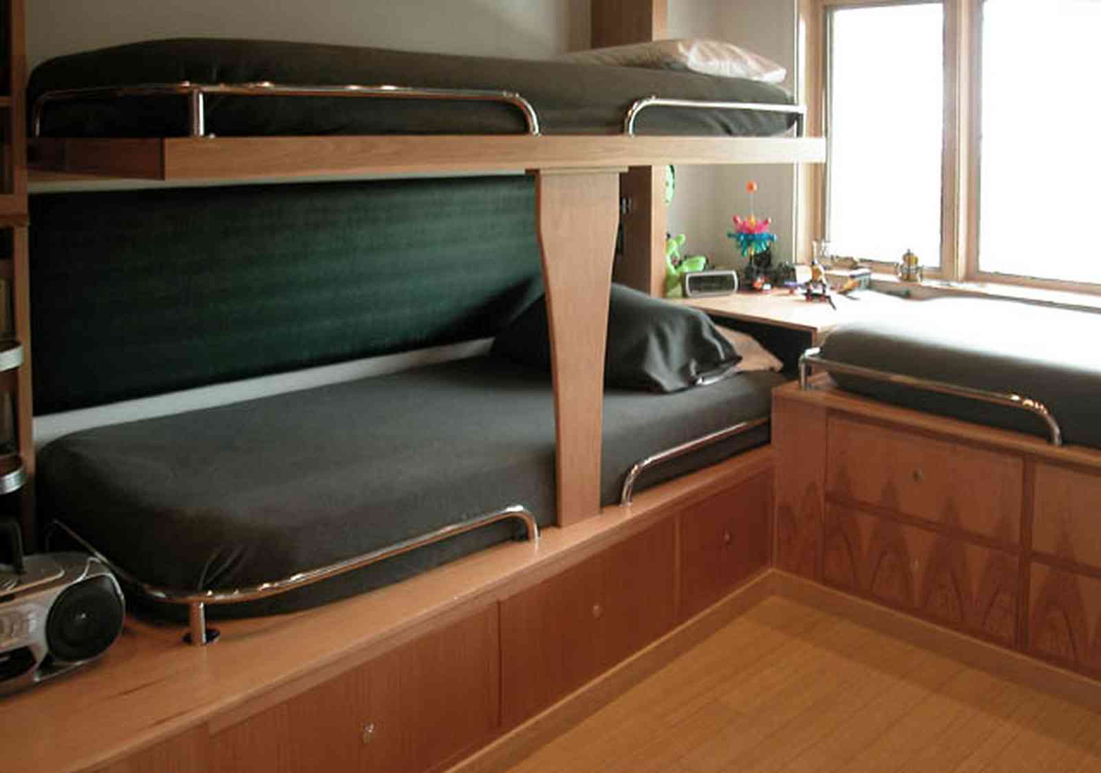 Gulf-Breeze:-92-High-Point-Drive_14c.jpg:  bunk beds, dresser, built-in furniture, 