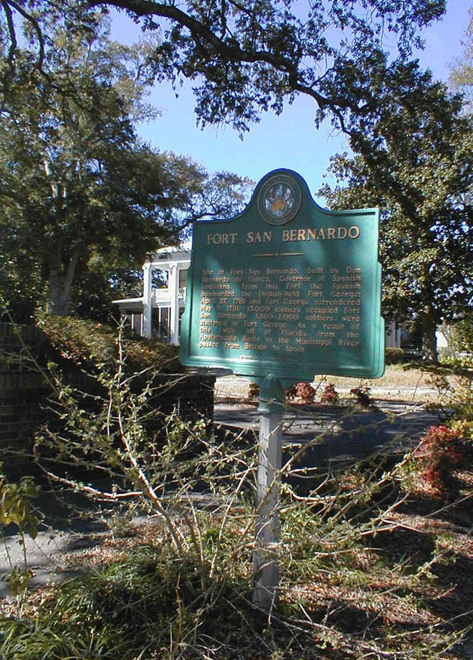North-Hill:-1125-Spring-Street_01.jpg:  historic marker, oak tree, magnolia tree, north hill preservation district