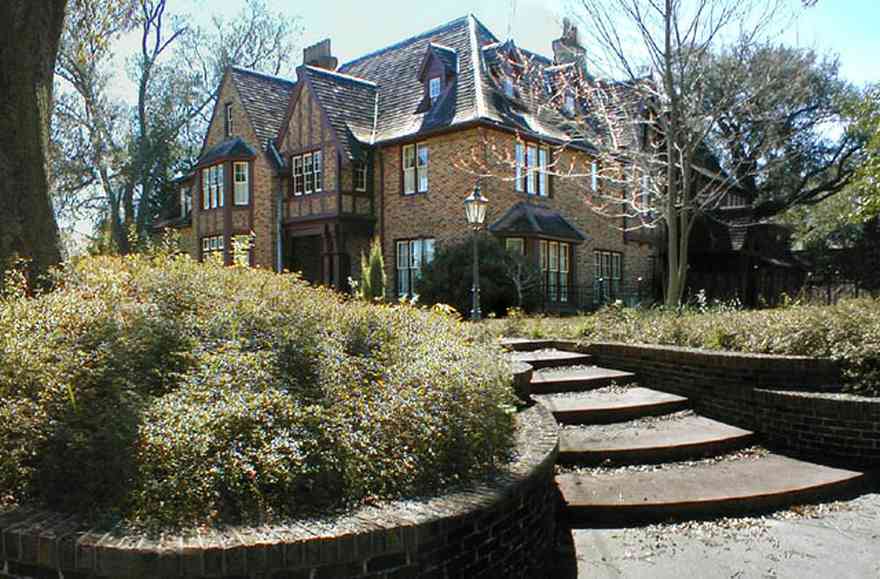 North-Hill:-1125-Spring-Street_02.jpg:  english tudor home, tudor architecture, oak tree, north hill preservation district