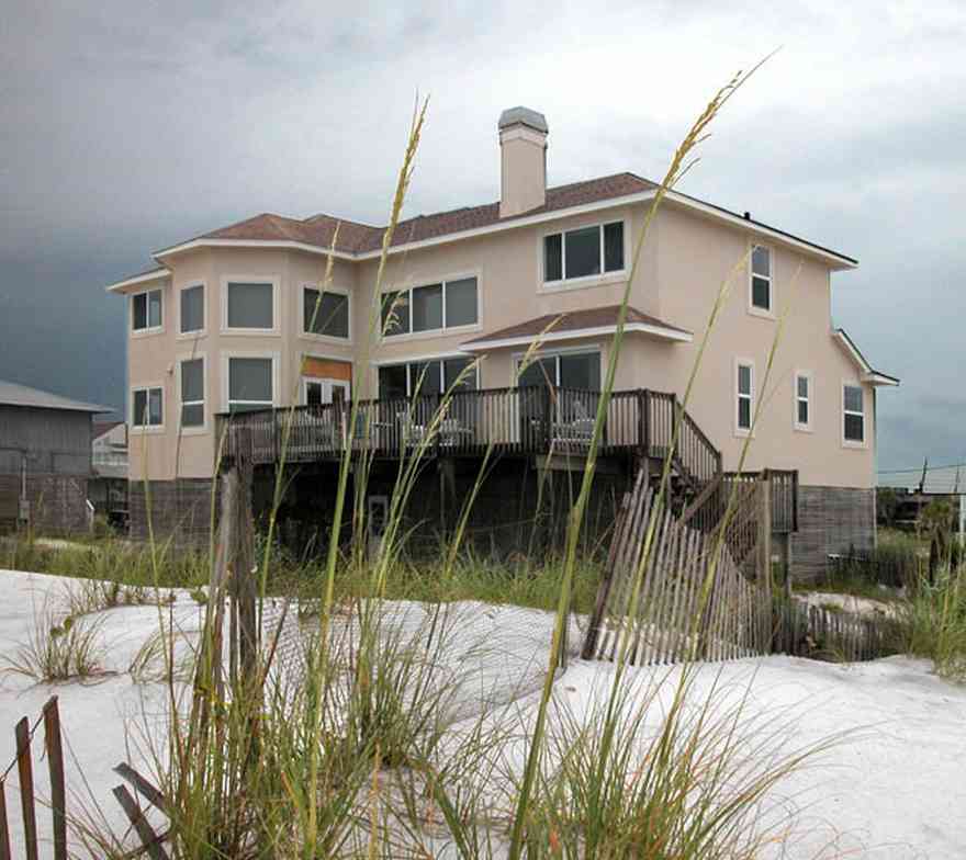 Pensacola-Beach:-810-Ariola-Drive_00.jpg:  sea oats, dunes, gulf of mexico, beach house