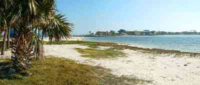 Pensacola-Beach:-Sabine-Bay_03.jpg:  beach, white sand, sabine, bay, lake, water, beach house