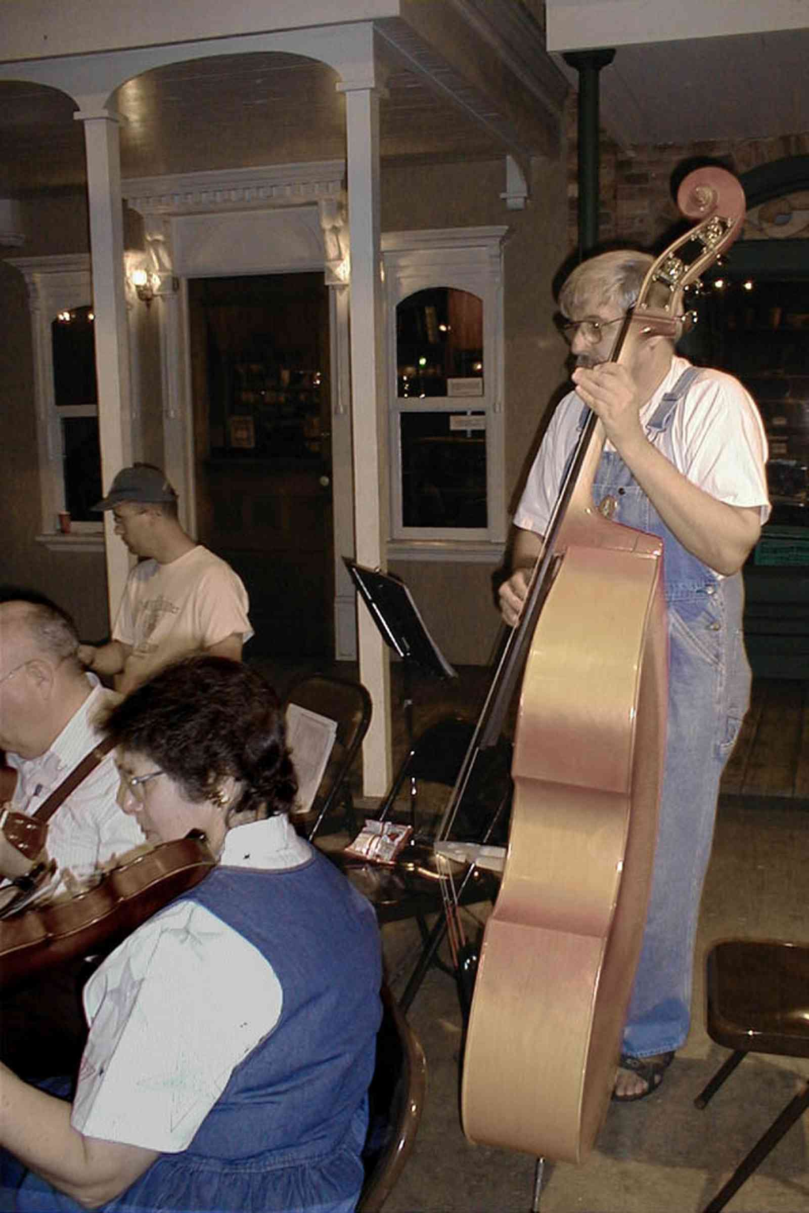 Pensacola:-Historic-Pensacola-Village:-Museum-Of-Commerce_07.jpg:  band, music, orchestra, viola, cello, museum of commerce, live performance, historic village