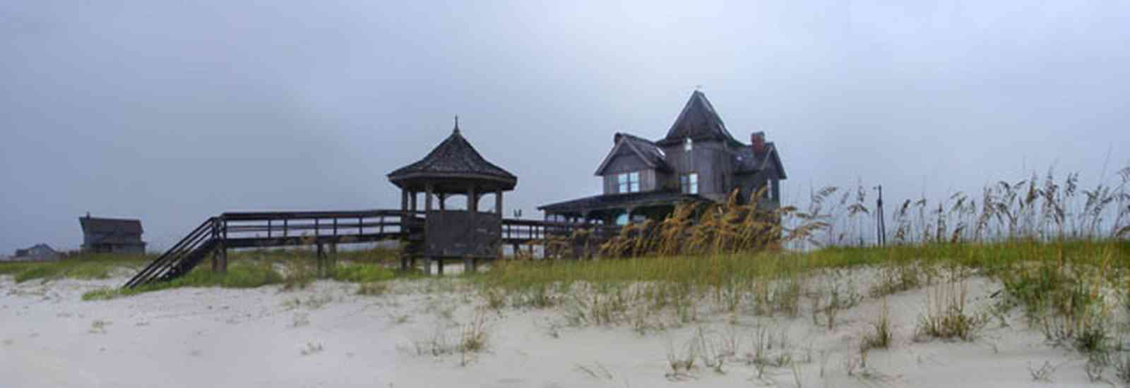 Perdido-Key:-Gothic-House_03.jpg:  victorian house, dunes, sea oats