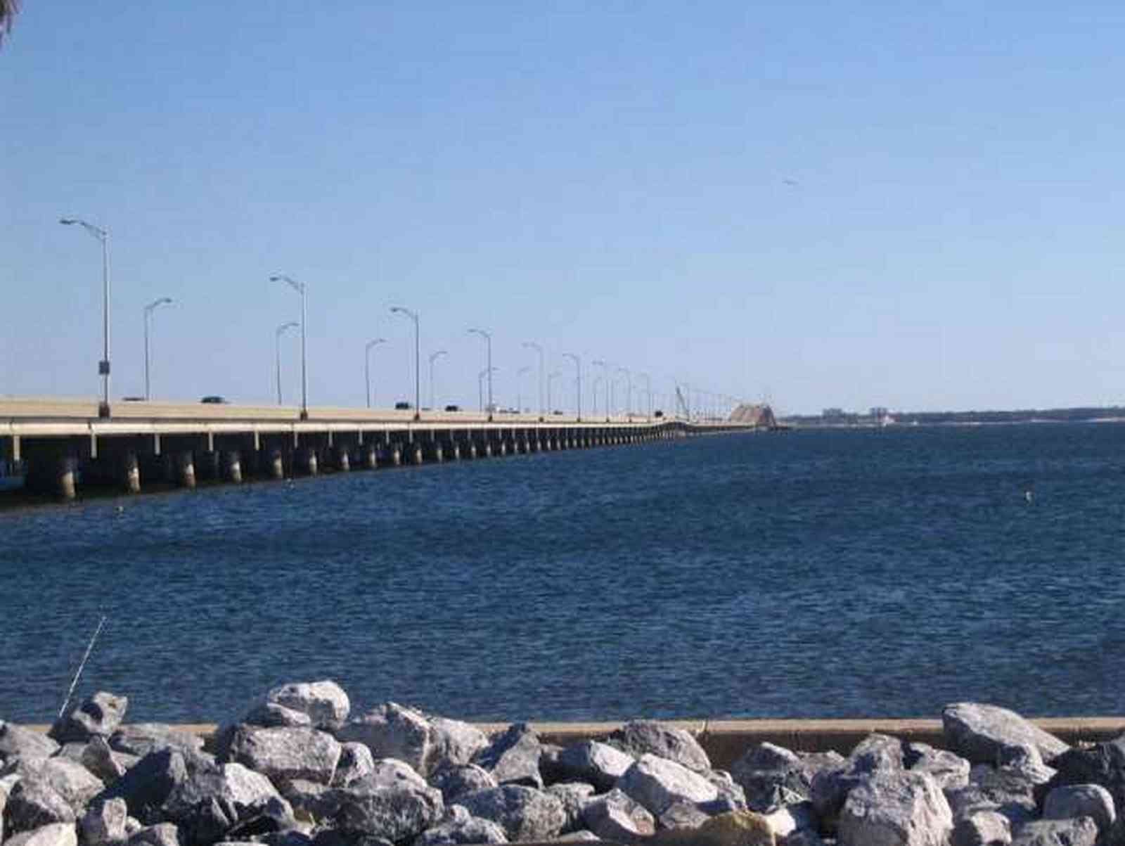 Three-Mile-Bridge_01.jpg:  bridge, riprap, pensacola bay , 