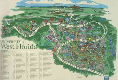 University-Of-West-Florida:-Campus_35.jpg:  university, map, campus, students