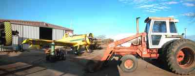 Walnut-Hill:-Mikes-Ag-Air_02.jpg:  crop duster, agricultural applications, chemical dusting, farm, farmland, airplane, single engine airplane