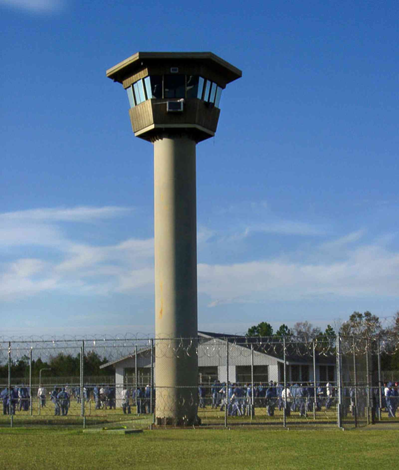 Century:-Prison_07.jpg:  guard tower, prison, exercise yard, 