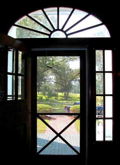 Century:-Tannenheim_01c.jpg:  victorian mansion, southern mansion, white columns, heart pine wood, tongue and groove walls, pasture, lake pecan orchard, plantation, rolling pastures, timber, fanlight, beveled glass, screen door, country road