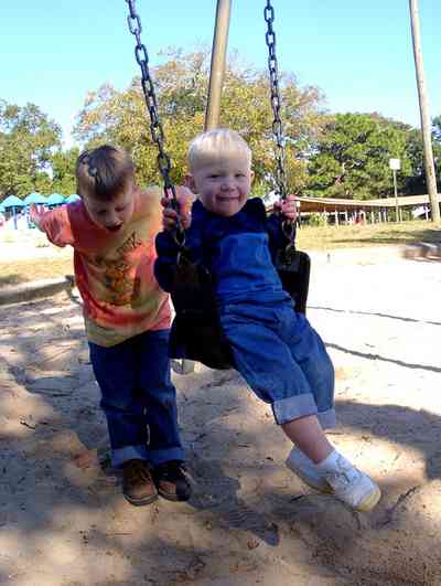 East-Hill:-Bayview-Park_03.jpg:  park, swing, sand, playground equipment, escambia county, gulf coast