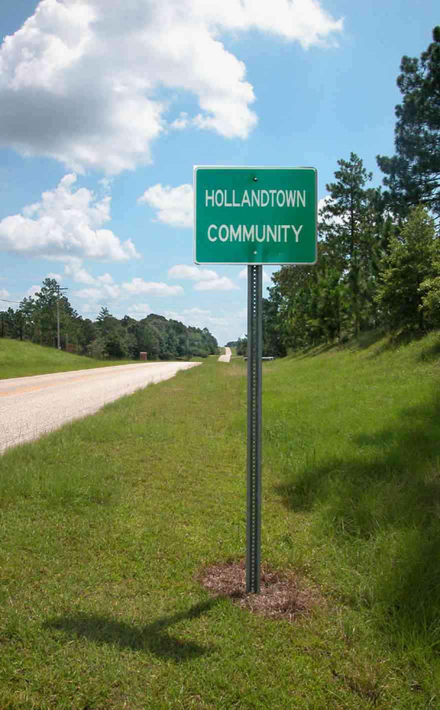 Hollandtown:-Hwy-178_01.jpg:  highway sign, country road, two-lane road, farmland, farm community