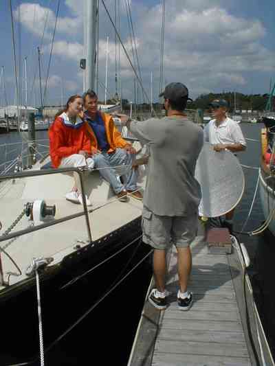 Naval-Air-Station:-Bayou-Grande-Marina_01.jpg:  sail boat, yacht, film crew, director, photographer, actor, model