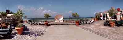 Pensacola-Beach:-Quietwater-Beach_02.jpg:  gulf coast, gulf of mexico, bandshell, boardwalk, concert stage, shopping center, escambia county, santa rosa island, barrier island, emerald water