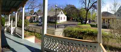Pensacola:-Historic-Pensacola-Village:-Lear-Rocheblave-House_04.jpg:  victorian house, victorian front porch, gingerbread trim, weavers cottage, white picket fence