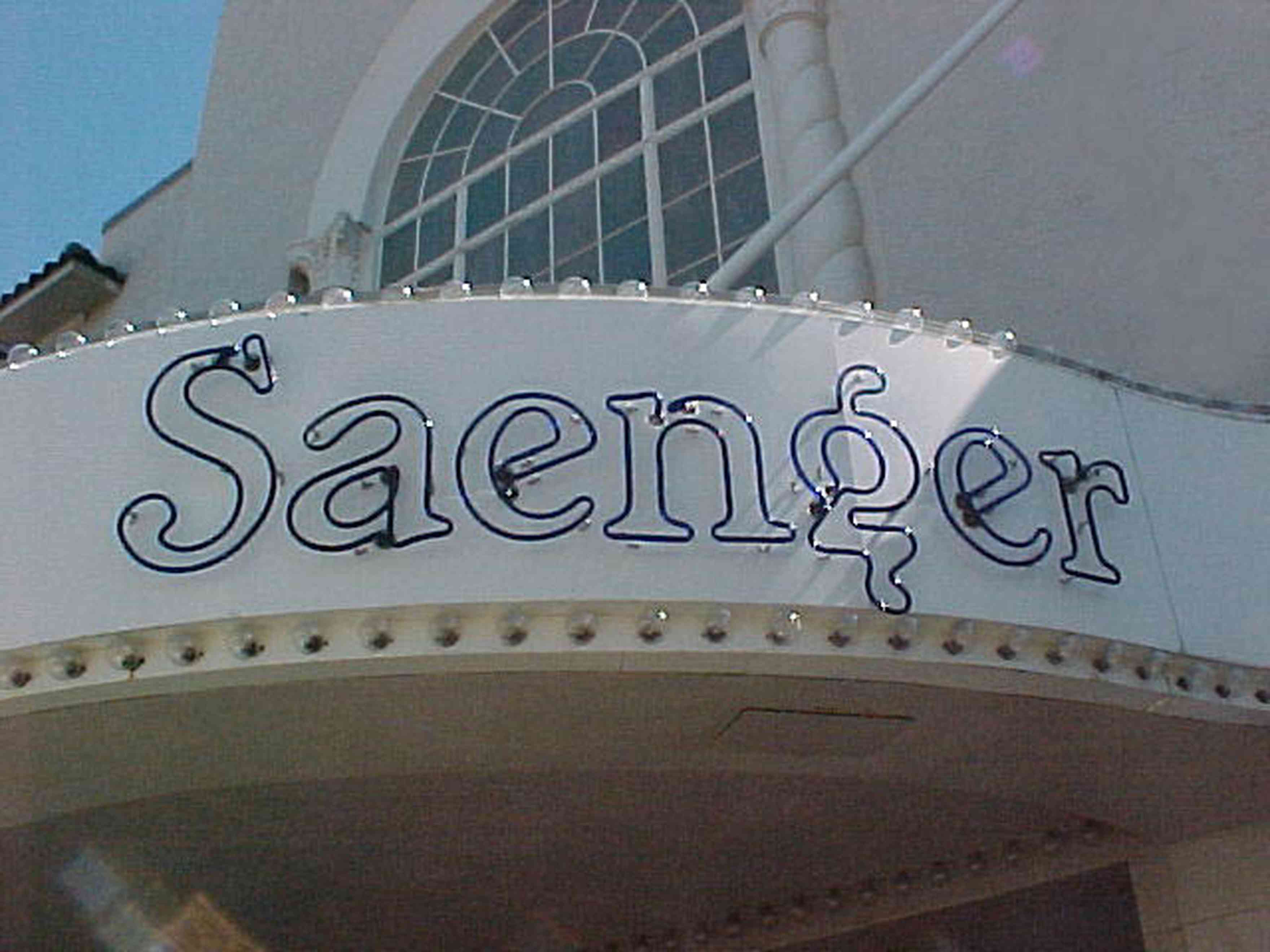 Pensacola:-Palafox-Historic-District:-Saenger-Theatre_02.jpg:  movie marque, spanish revival architecture, movie theatre