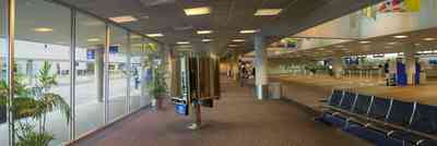 Pensacola:-Regional-Airport_03.jpg:  terminal building, airport, jet plane, ticketing counter