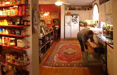 Pensacola:-Seville-Historic-District:-227-East-Intendencia-Street_10.jpg:  folk victorian home, joyce bray, antique kitchen gear, pantry