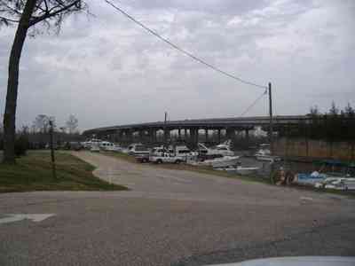 Pensacola:-Swamp-House_03.jpg:  swamp, river, bridge, water, fishing, boats, escambia river