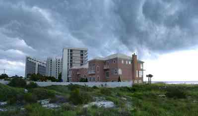 Perdido-Key:-Gothic-House_09.jpg:  eden condo, storm, dune, beach, water, gulf of mexico